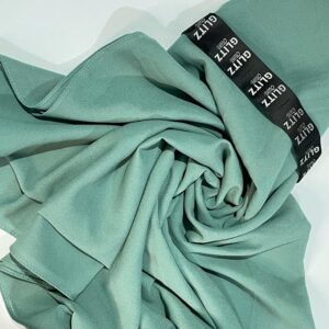 LIGHT SEAGREEN HEAVY CHIFFON