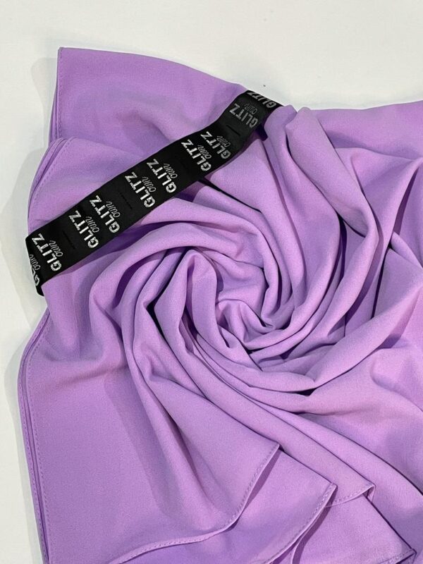 LAVENDER HEAVY CHIFFON