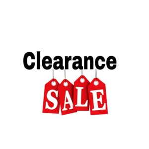 Clearance Sale